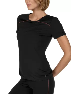 T-shirt de sport manches courtes Energy noir - Noir