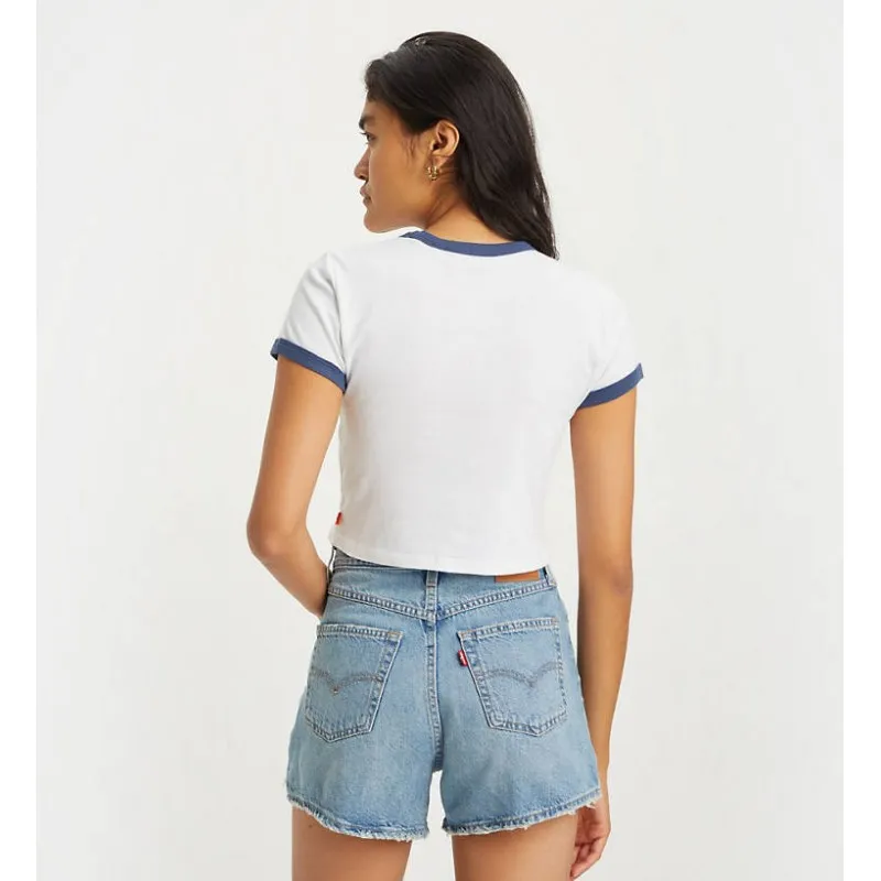 T-Shirt Femme Levi's® GRAPHIC RINGER MINI TEE