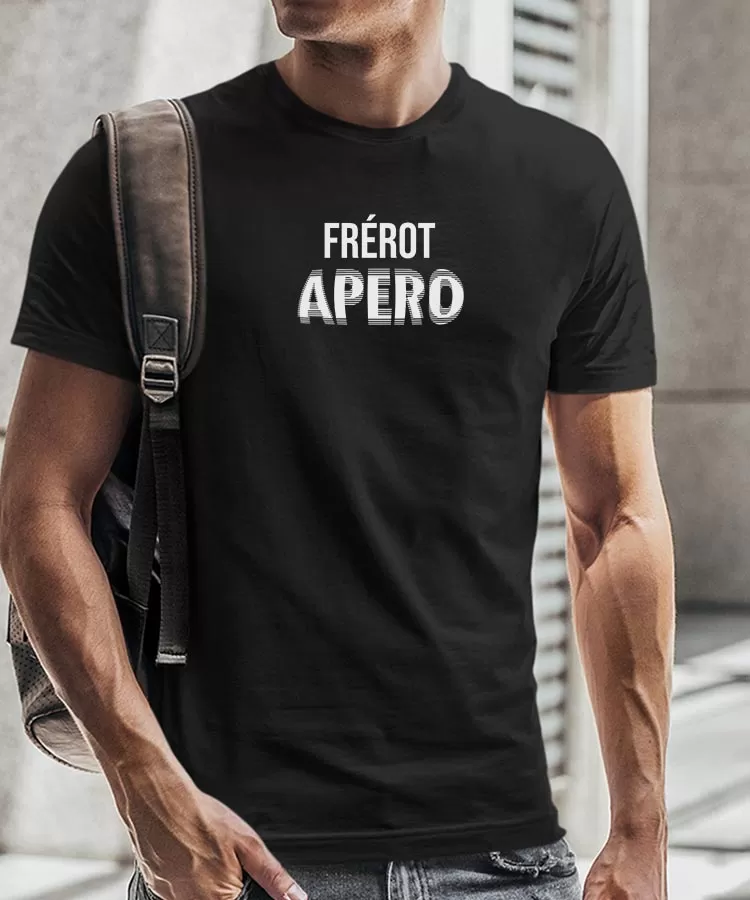 T-Shirt Frérot apéro face Pour homme