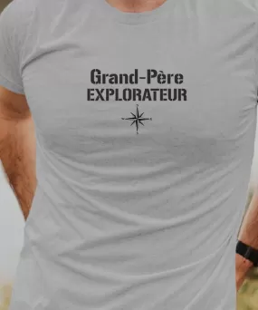 T-Shirt Grand-Père explorateur Pour homme