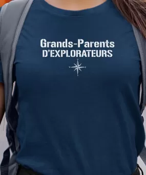 T-Shirt Grands-Parents d'explorateurs Pour femme