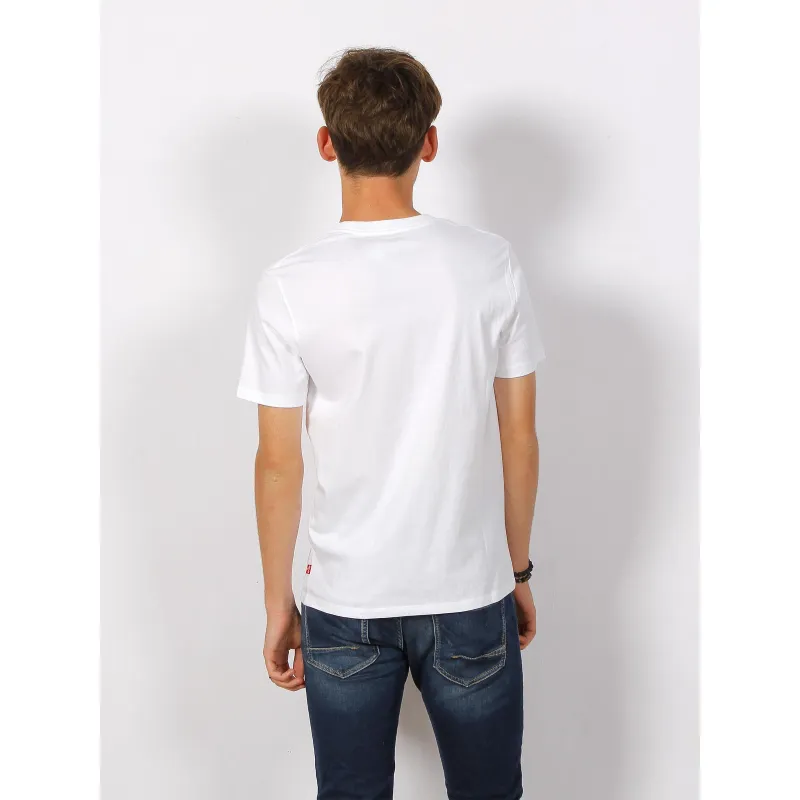 T-shirt graphic crewneck blanc homme - Levis | wimod