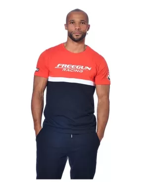 T-shirt homme Collection Racing Freegun - Rouge