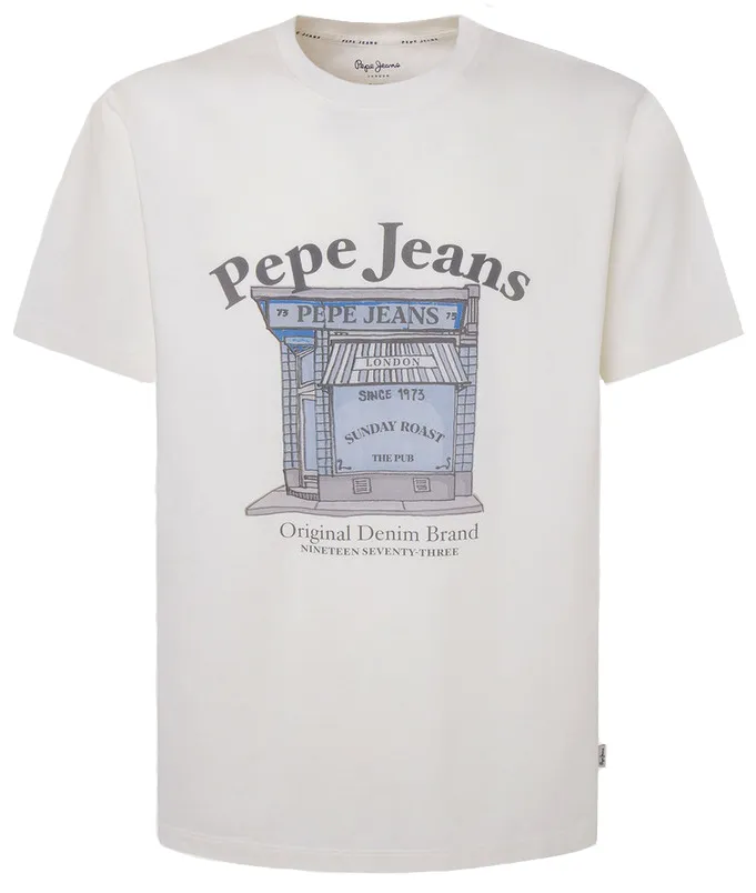 t-shirt homme  pepe jeans aggo