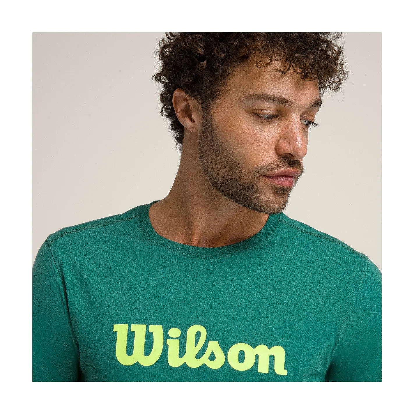 T-Shirt Homme WILSON GRAPHIC TEE Vert PE 2023