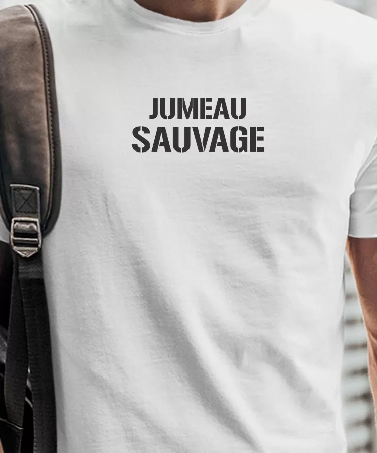 T-Shirt Jumeau sauvage Pour homme