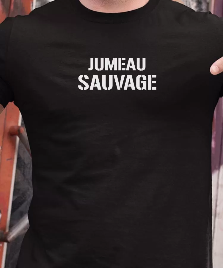 T-Shirt Jumeau sauvage Pour homme