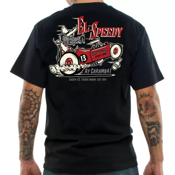 T-shirt Lucky 13 hot-rod EL Speedy.