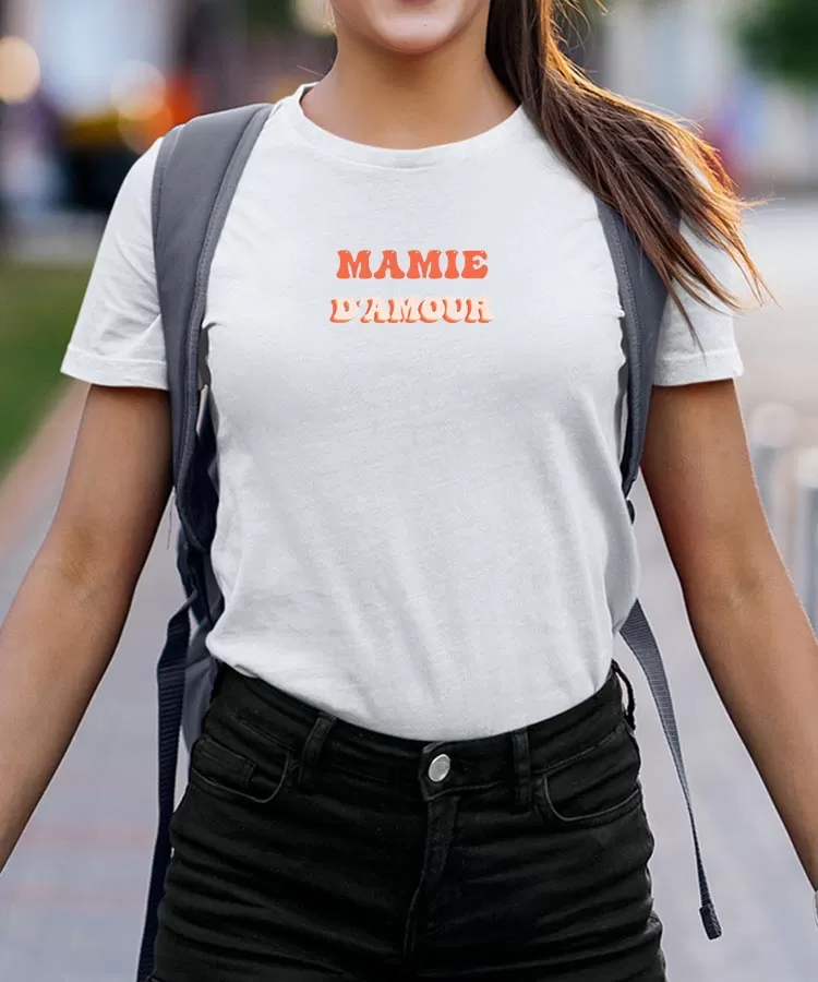 T-Shirt Mamie d'amour Pour femme