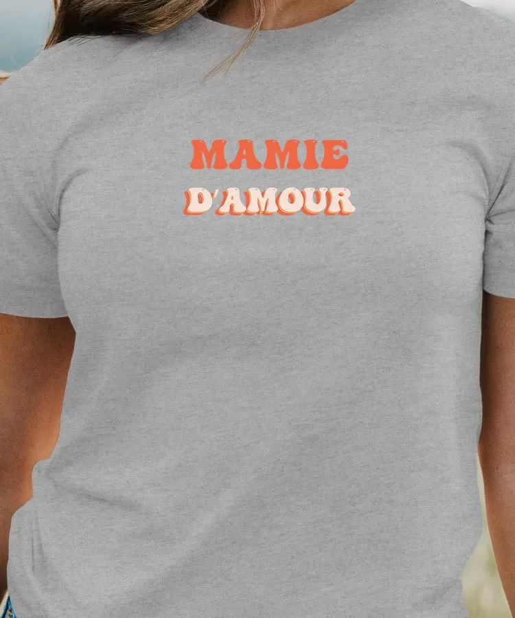 T-Shirt Mamie d'amour Pour femme