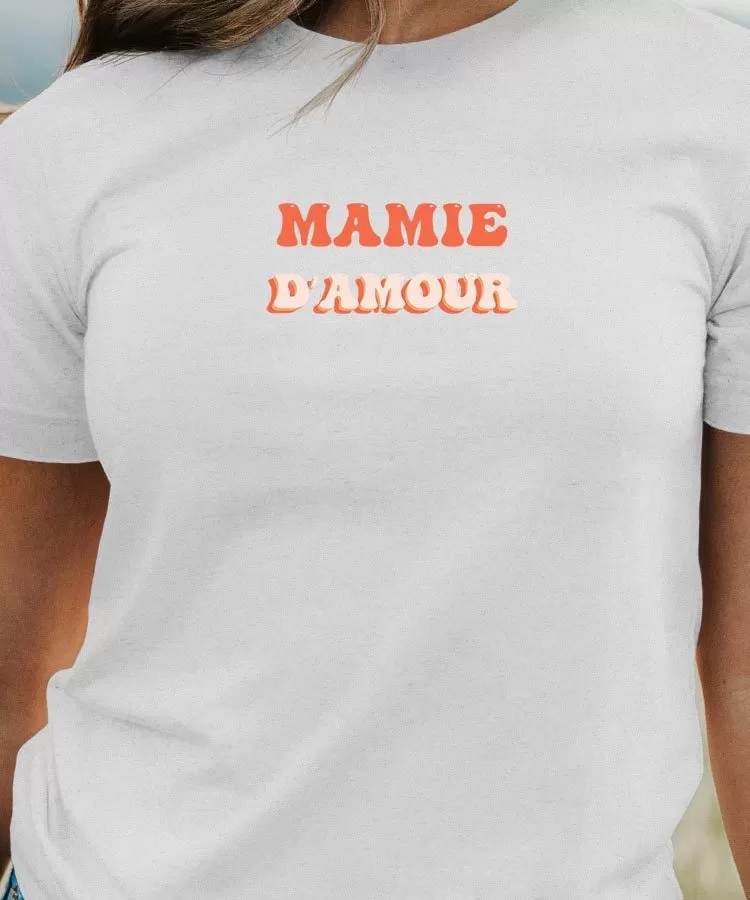 T-Shirt Mamie d'amour Pour femme