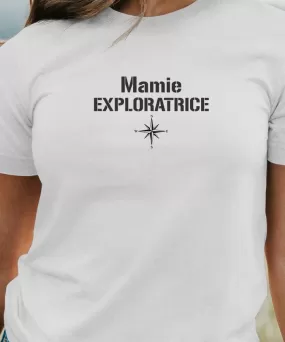 T-Shirt Mamie exploratrice Pour femme