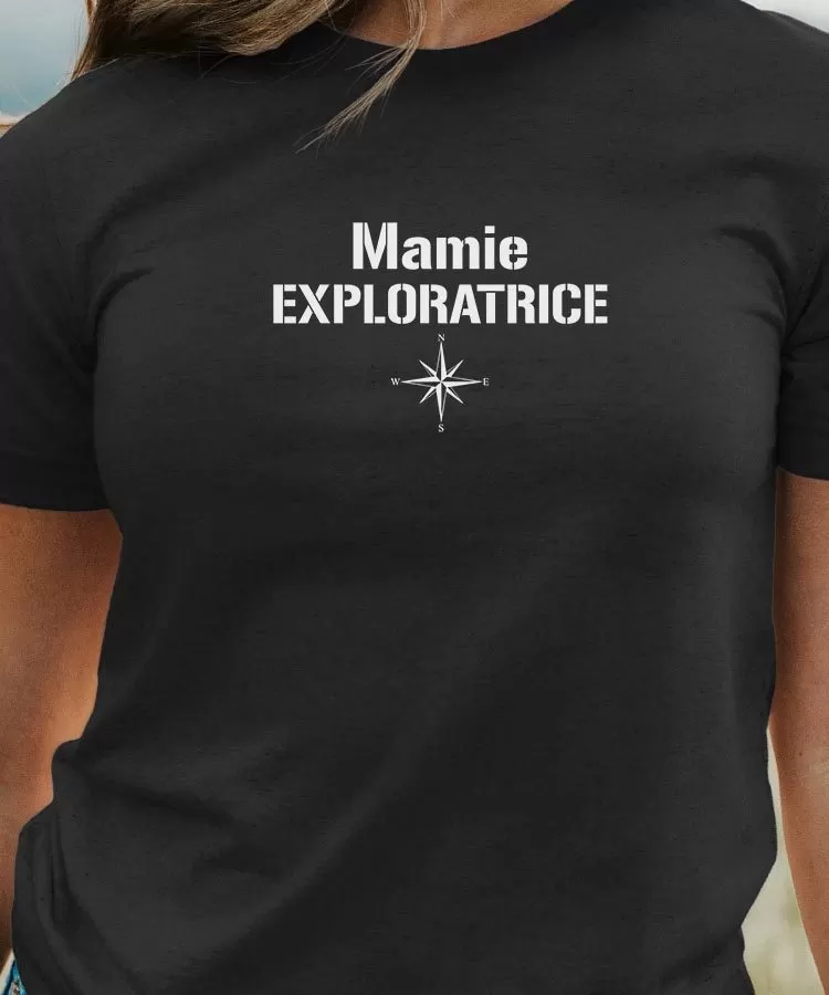 T-Shirt Mamie exploratrice Pour femme