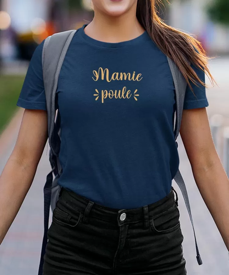 T-Shirt Mamie poule Pour femme