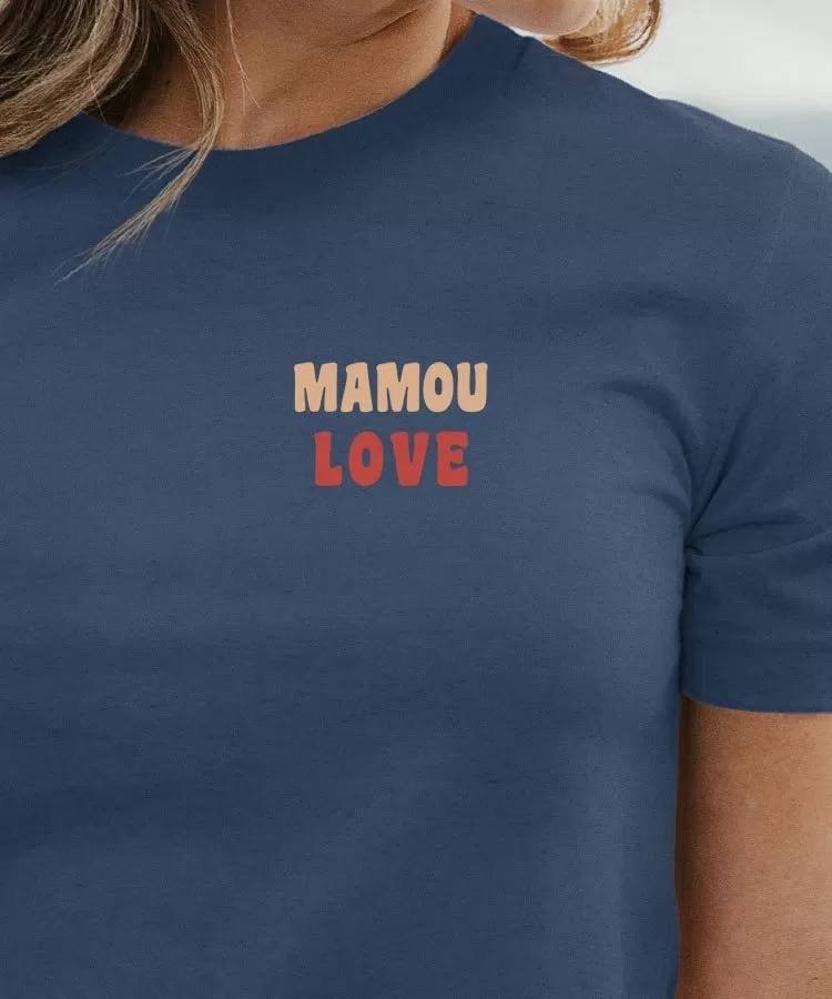 T-Shirt Mamou love Pour femme