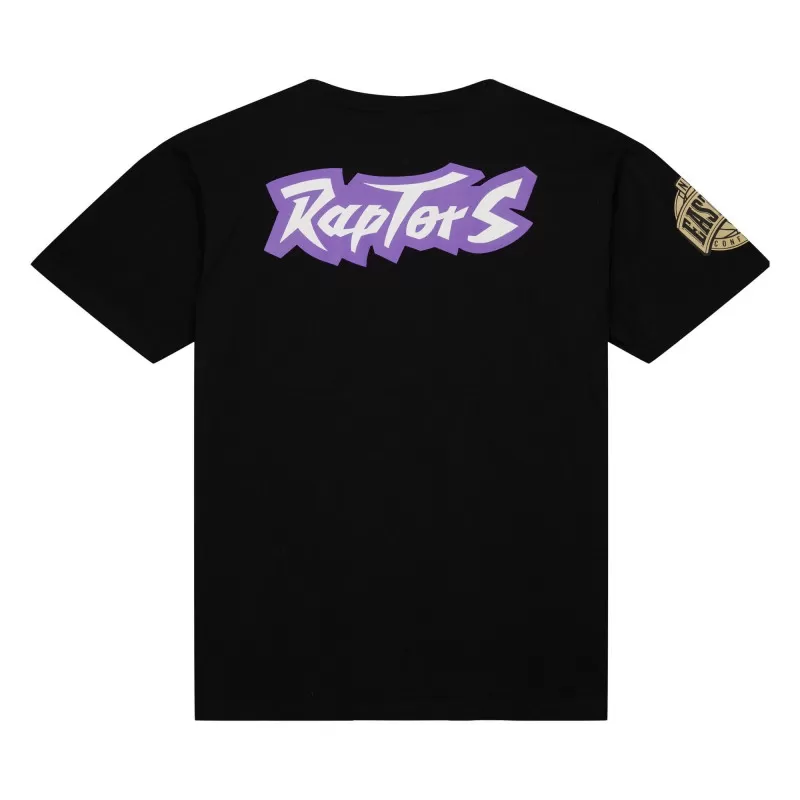 T-Shirt manches courtes Mitchell & Ness Toronto Raptors - Noir