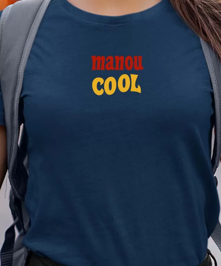 T-Shirt Manou cool disco Pour femme