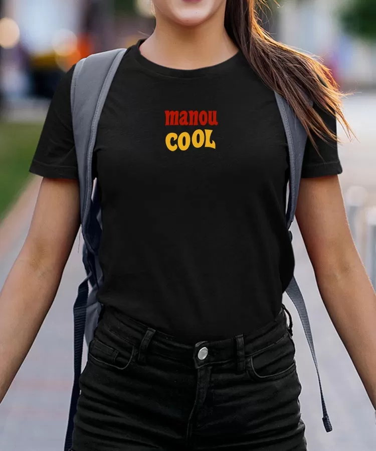 T-Shirt Manou cool disco Pour femme