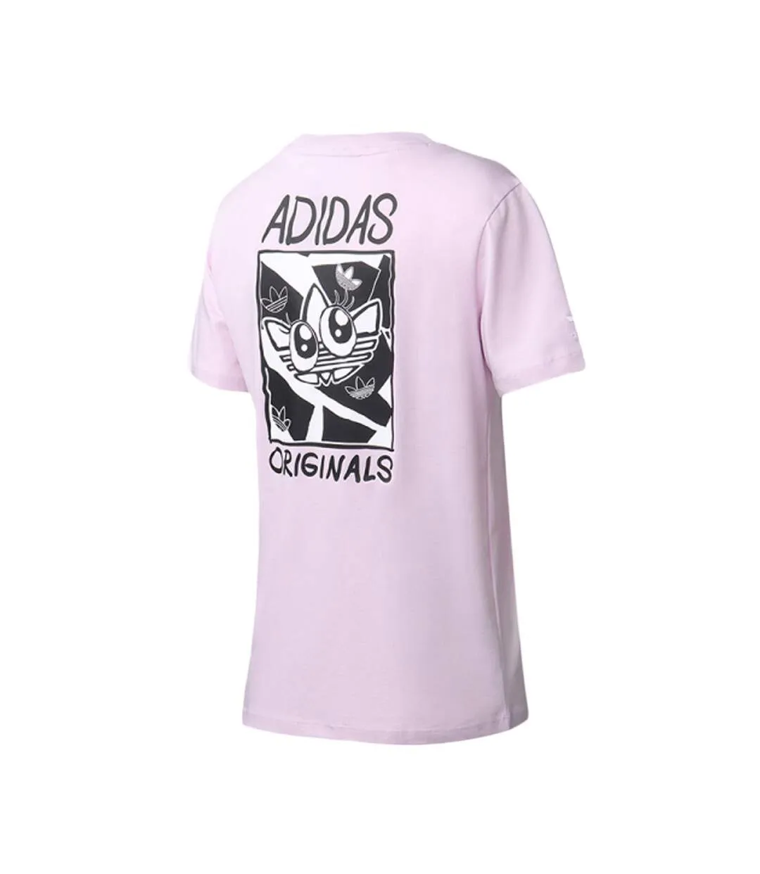 T-shirt Mauve Femme Adidas Graphic