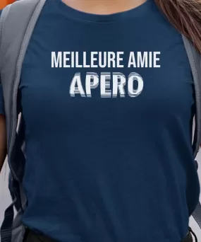 T-Shirt Meilleure Amie apéro face Pour femme