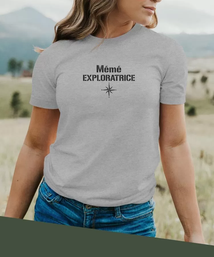 T-Shirt Mémé exploratrice Pour femme