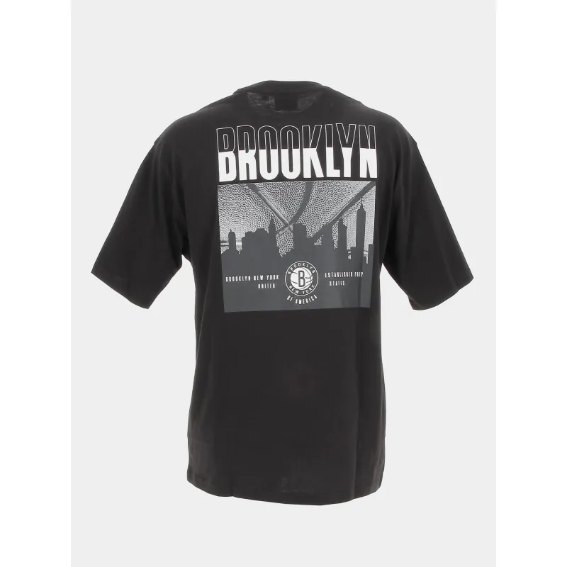 T-shirt nba city graphic brooklyn noir homme - New era | wimod