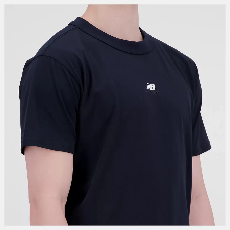 T-shirt New Balance Athletics Remastered - Noir/Blanc - MT31504BK