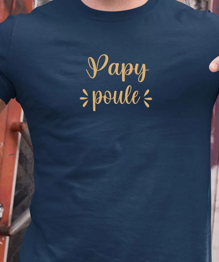 T-Shirt Papy poule Pour homme