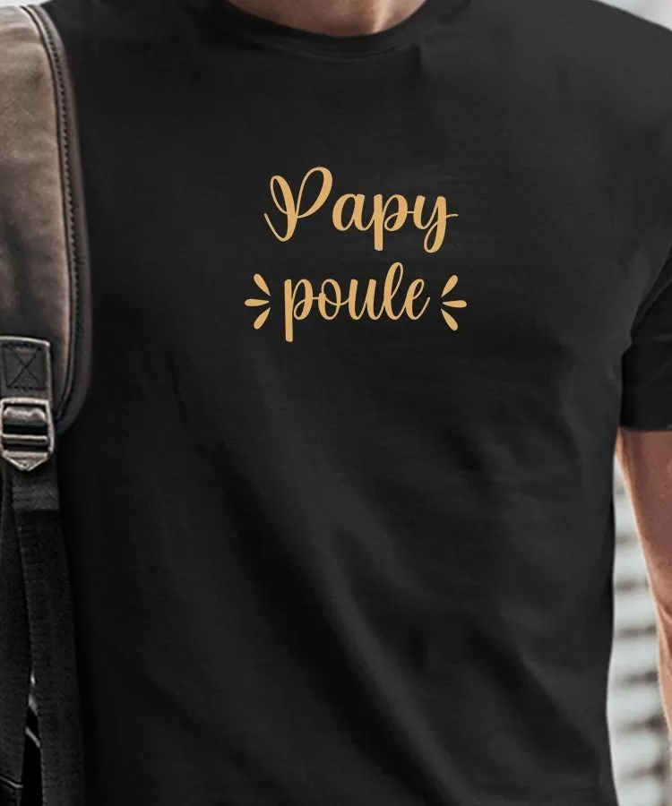 T-Shirt Papy poule Pour homme