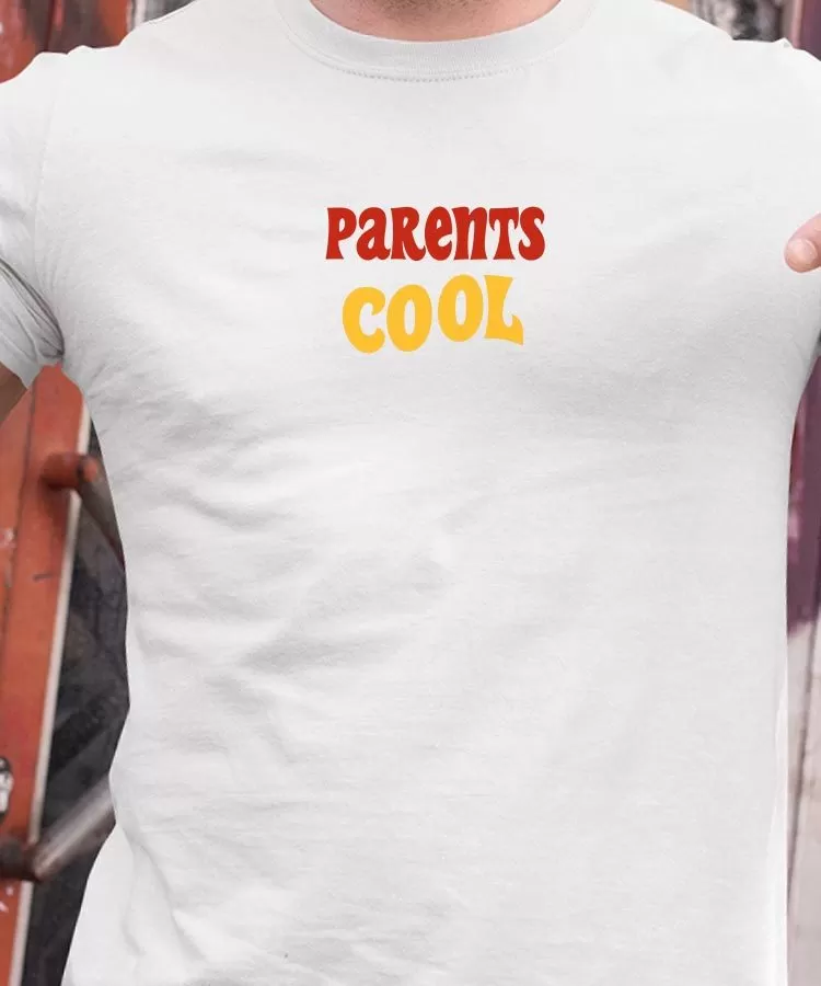 T-Shirt Parents cool disco Pour homme