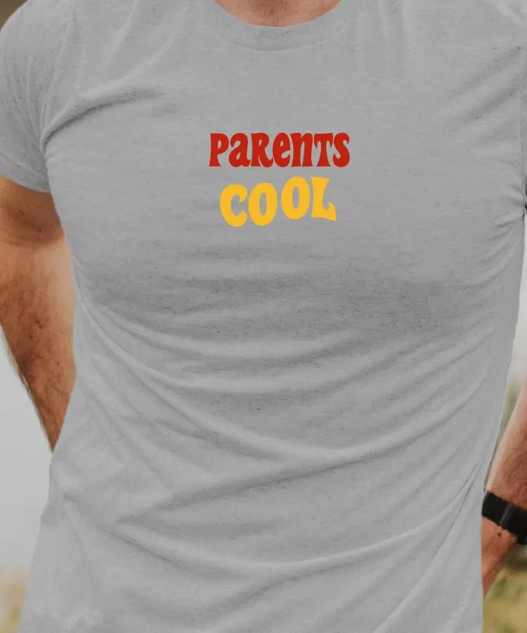 T-Shirt Parents cool disco Pour homme