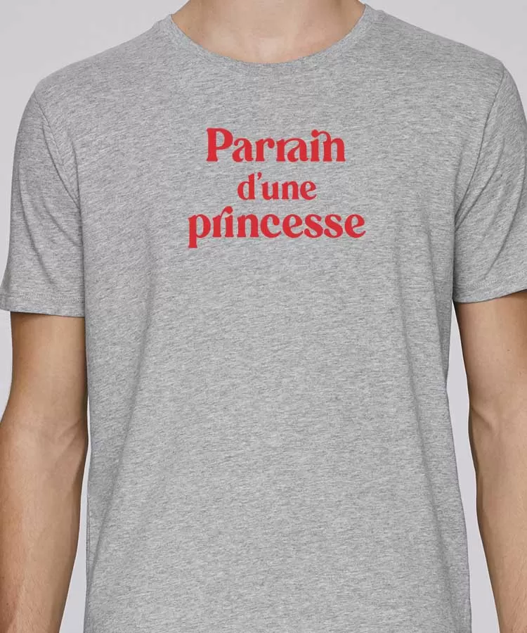 T-Shirt Parrain d'une princesse Pour homme