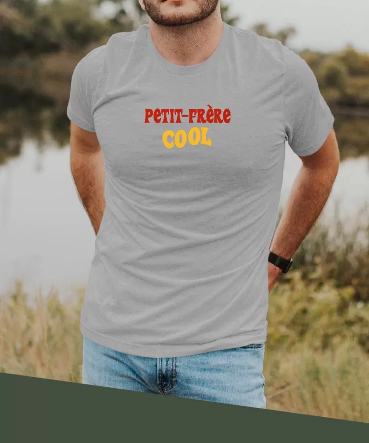 T-Shirt Petit-Frère cool disco Pour homme