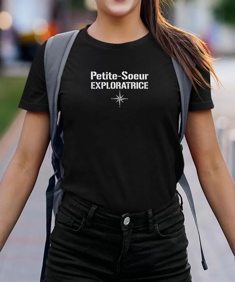 T-Shirt Petite-Soeur exploratrice Pour femme