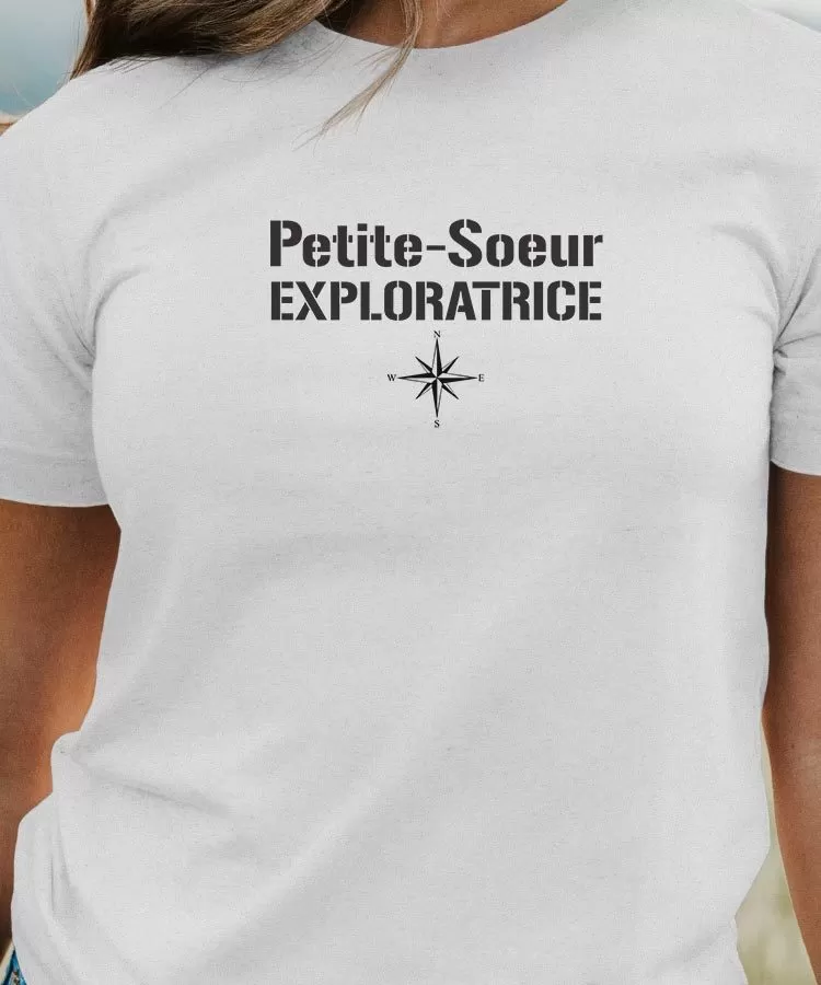 T-Shirt Petite-Soeur exploratrice Pour femme