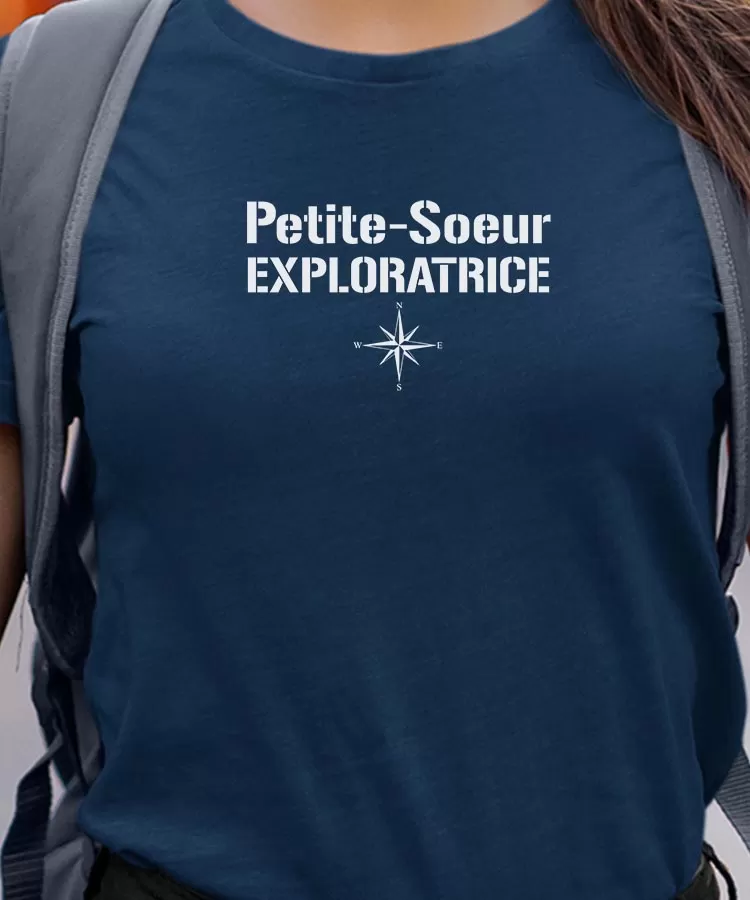 T-Shirt Petite-Soeur exploratrice Pour femme