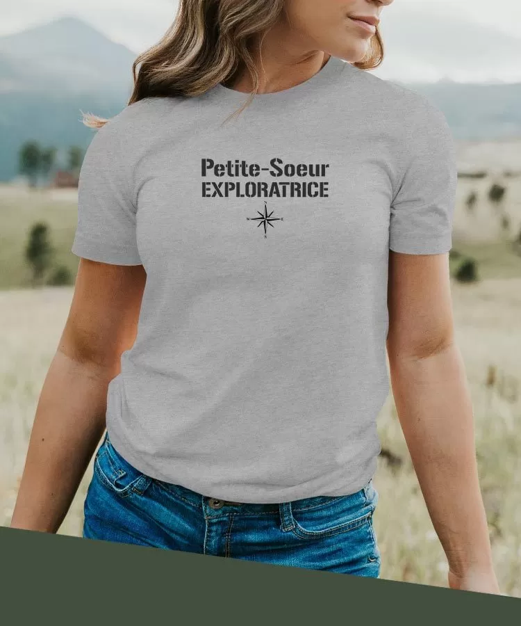 T-Shirt Petite-Soeur exploratrice Pour femme