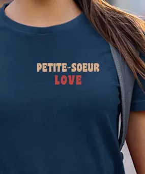 T-Shirt Petite-Soeur love Pour femme