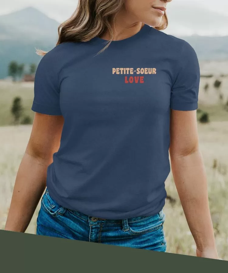 T-Shirt Petite-Soeur love Pour femme