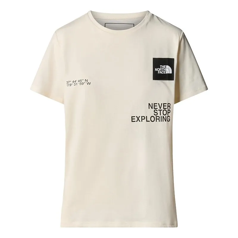 T-Shirt Randonnée Homme The North Face Foundation Coordinates Graphic