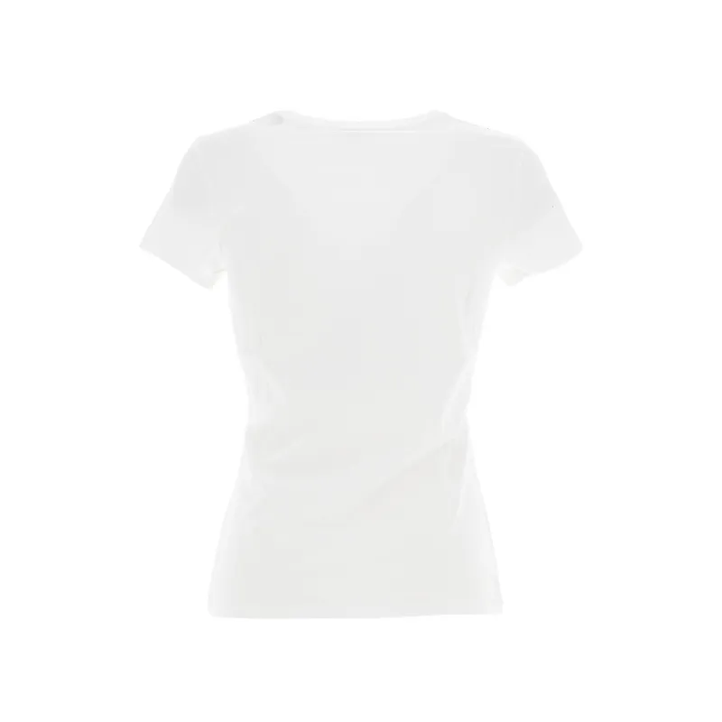 T-shirt regular graphic paillettes blanc femme - Salsa | wimod