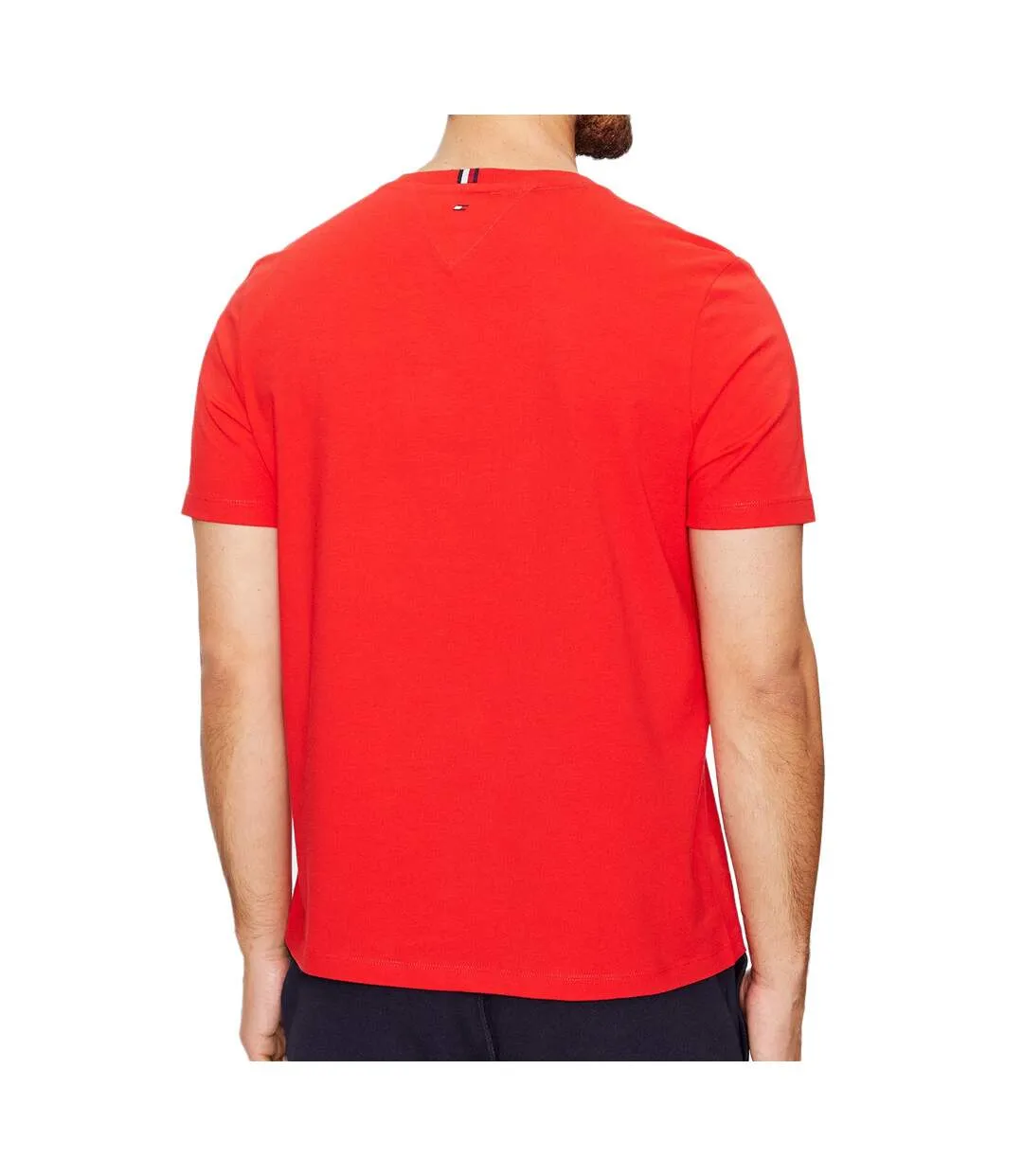 T-shirt Rouge Homme Tommy Hilfiger Graphic