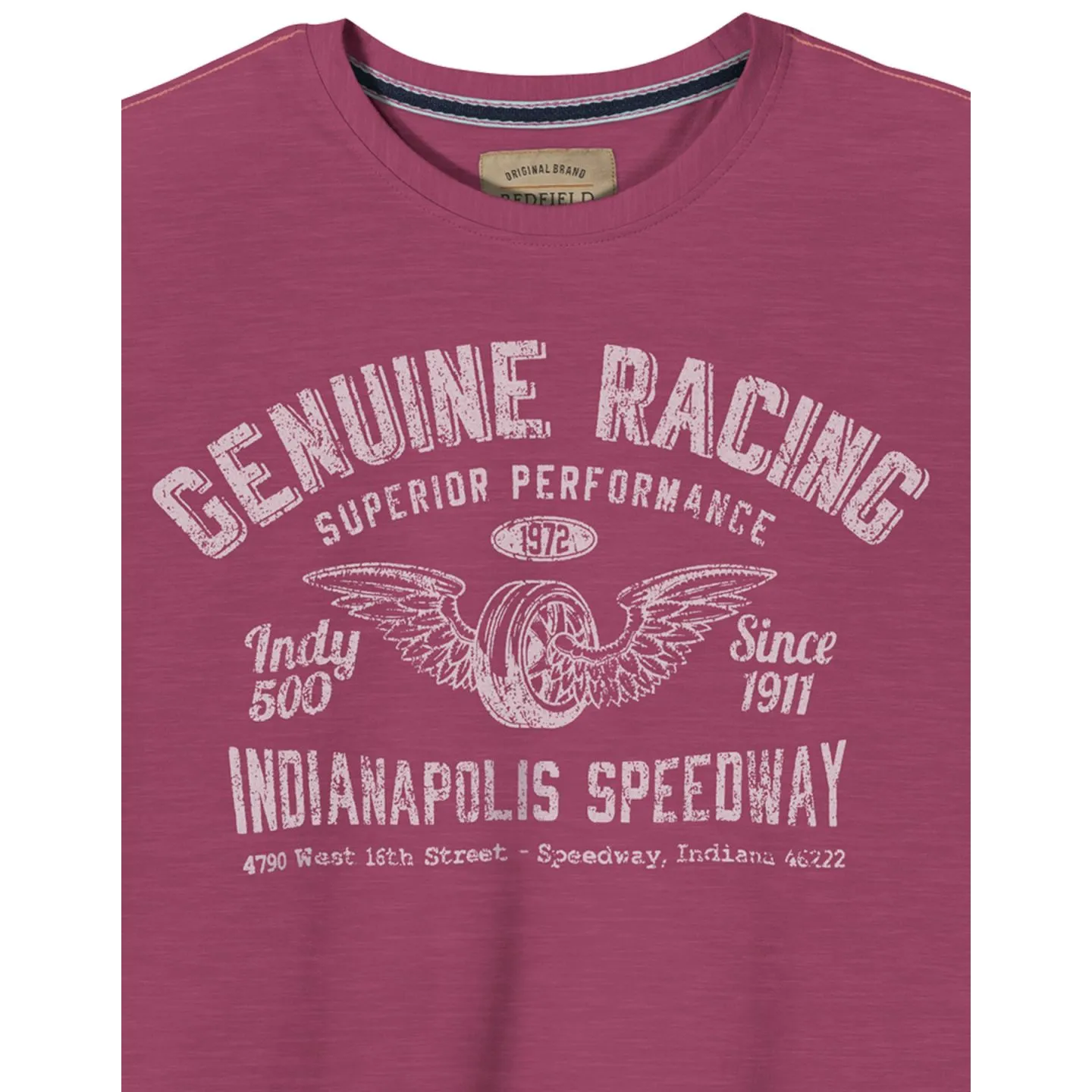 T-shirt sans Manches Imprimé "Genuine Racing" Grande Taille Homme Fort - 3XL à 10XL