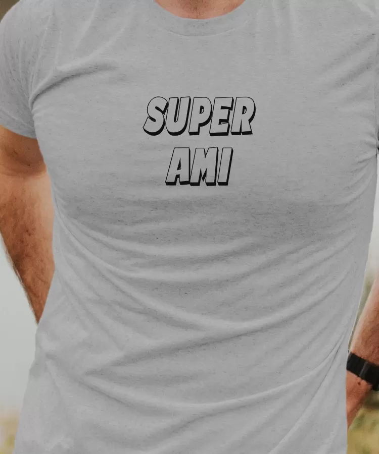 T-Shirt Super Ami Pour homme