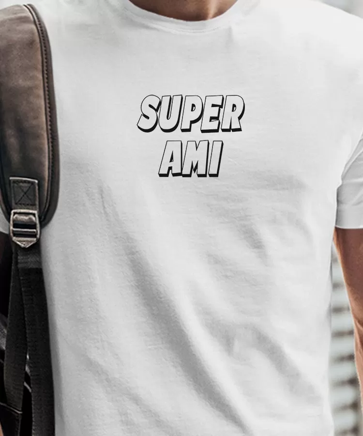 T-Shirt Super Ami Pour homme