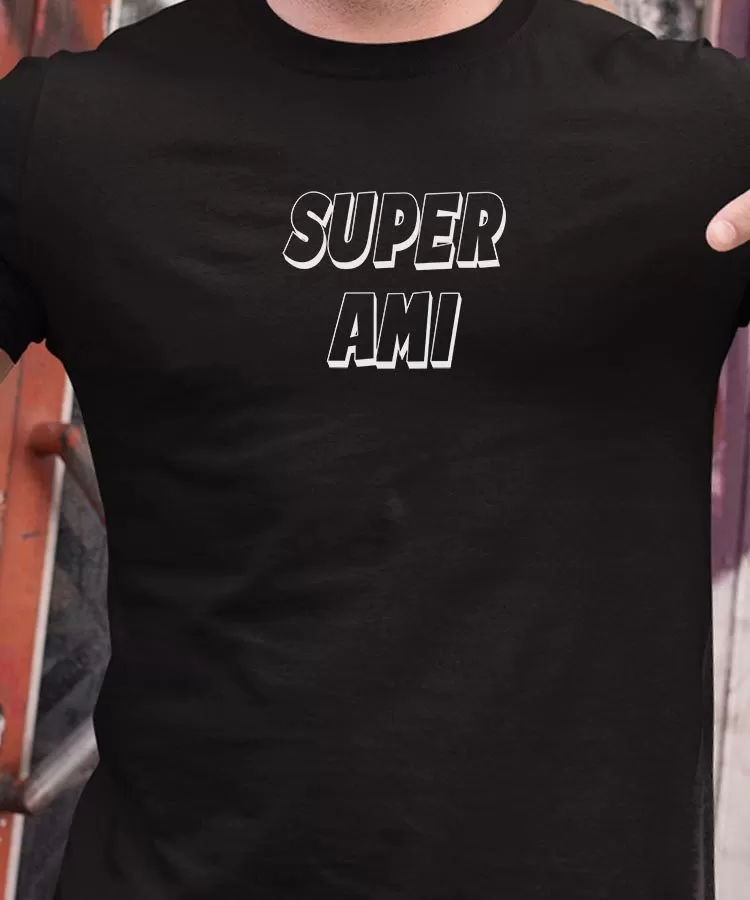 T-Shirt Super Ami Pour homme