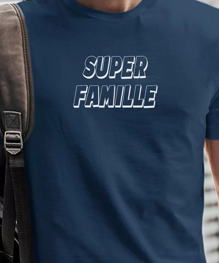 T-Shirt Super Famille Pour homme