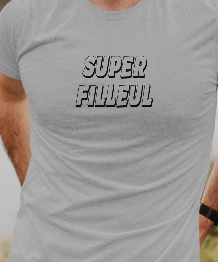 T-Shirt Super Filleul Pour homme