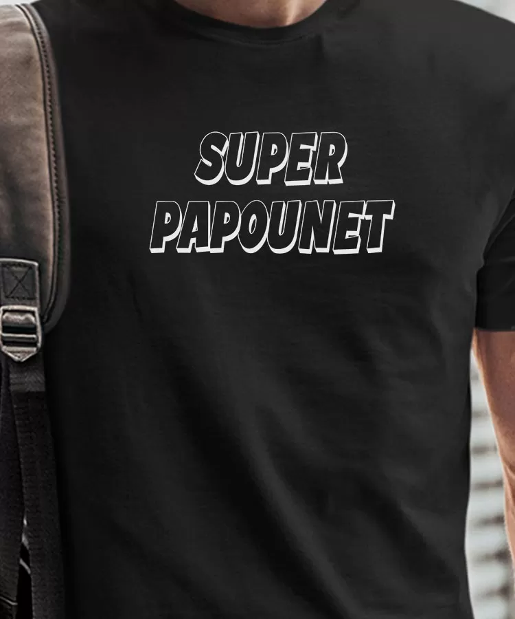 T-Shirt Super Papounet Pour homme