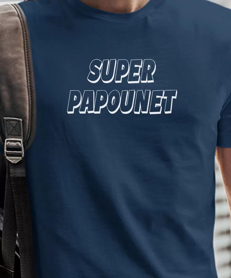 T-Shirt Super Papounet Pour homme